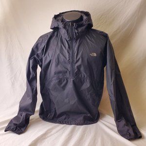 The North Face Hooded Half Zip 3-Pocket Packable 100% Nylon Shell Men's/Unisex M